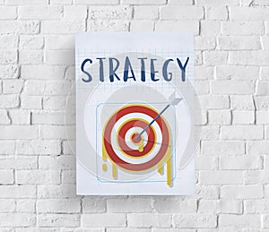 Plan Strategy Target Aim Success Concept