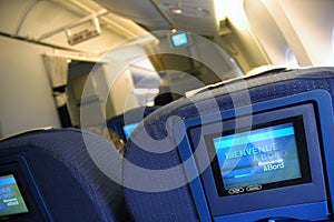 Plane cabine photo