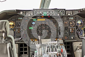 Plane cockpit