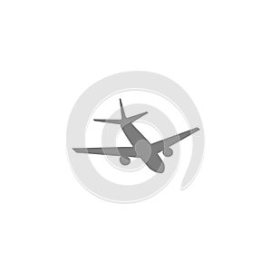 Plane icon illustration isolated on white background