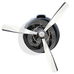 Plane Motor with Propeller