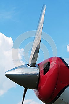 Plane propeller Retro style