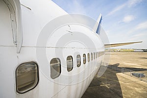 Plane windows