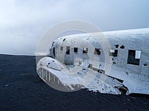 Plane Wreck near vik iceland