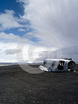 Plane Wreck near vik iceland