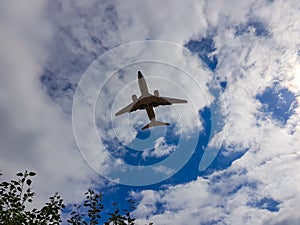 Planes take off from the viewpoint of aircraft, Prat de Llobregat