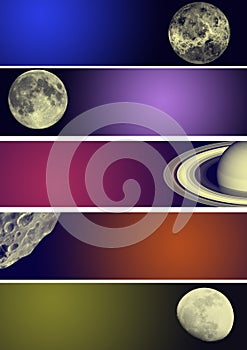 Planet banners