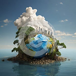 planet Earth, green planet, protecting the planet from pollution