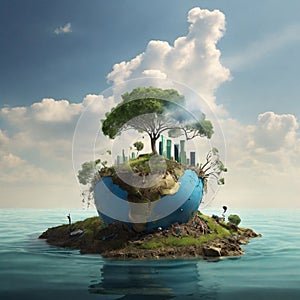 planet Earth, green planet, protecting the planet from pollution