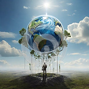 planet Earth, green planet, protecting the planet from pollution