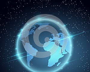 Planet Earth Illustration