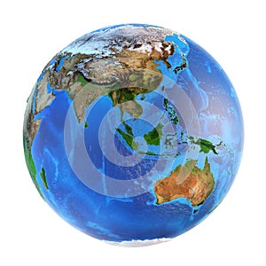 Planet Earth landforms photo