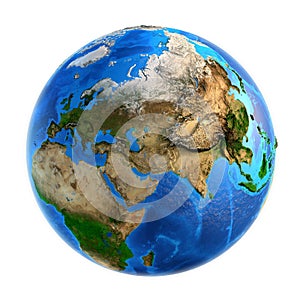 Planet Earth landforms photo