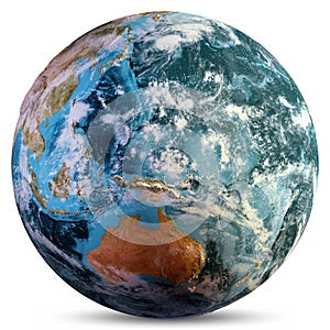Planet Earth map