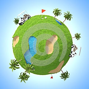 Planet Golf 3D