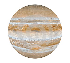 Planet Jupiter Isolated