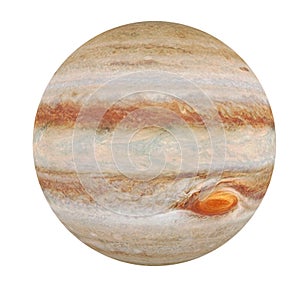 Planet Jupiter Isolated