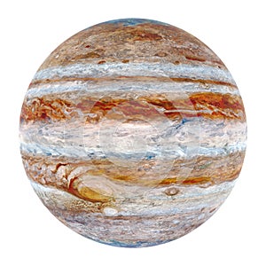 Planet Jupiter Isolated