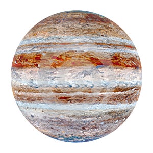 Planet Jupiter Isolated