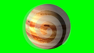 Planet Jupiter in space