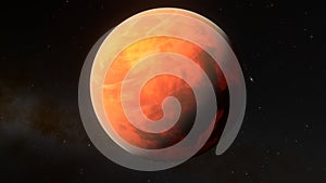 Planet Pi Mensae c orbiting Pi Mensae photo