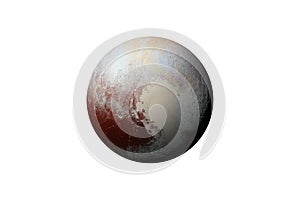 Planet Pluto in space