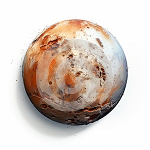 Planet Pluto: Spray Painted Realism In Polychrome Terracotta