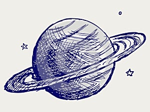 Planet Saturn