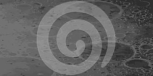 Planet surface with craters. Space background. Craters on the surface. Vector illustration