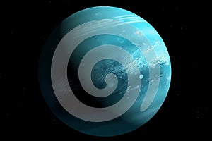 Planet Uranus (Generative AI)