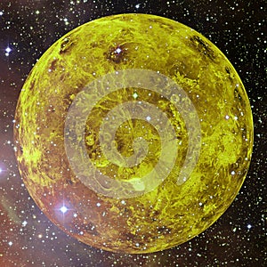 Planet Venus. Elements of this image furnished by NASA