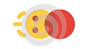 Planetary eclipse event, celestial alignment illustration, vector design Generative AI