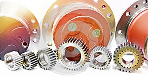 Planetary gear housings in store