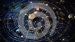 planets astrology aspects photo
