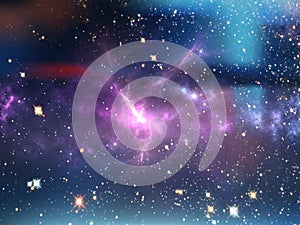 Planets Galaxy Science Fiction Wallpaper Beauty Deep Space Cosmos Physical Cosmology Stock Photos.