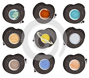 Planets vector