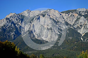 Planica Mountains and autumn colours Slovenia