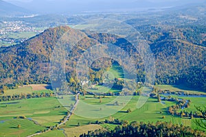 Planinsko polje is a typical karst field