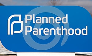 Planned Parenthood Clinic Exterior and Trademark Logo