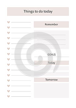 Planner for life and business, planner sheets, organizer for personal and work issues