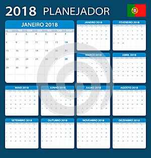 Planner 2018 - Portuguese Version photo