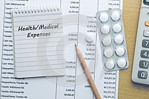 Planning Health expenses photo