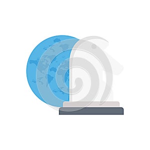 Planning vector flat color icon