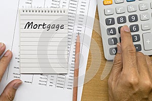 Planning monthly Mortgage payment