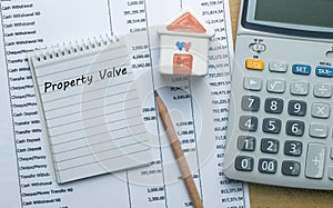 Planning monthly property valve