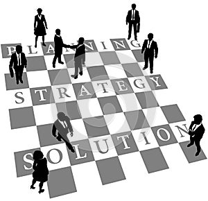 Planning Strategy Solution human chess people
