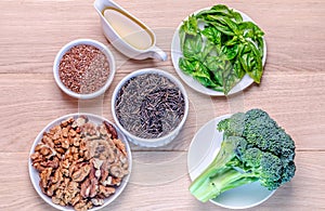 Plant-based sources of Omega-3 acids