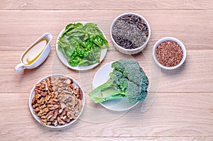 Plant-based sources of Omega-3 acids