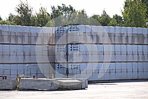 Plant of building materials `ECO` Yaroslavl wall aerated concrete blocks.