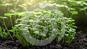 Plant Growth In Timelapse, Sprouts Germination From Seeds In Ground, Farming And Gardening At Spring Season